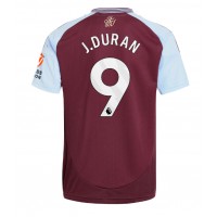 Aston Villa Jhon Duran #9 Heimtrikot 2024-25 Kurzarm